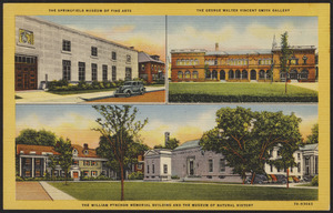 The Springfield Museum of Fine Arts, the George Walter Vincent Smith Gallery, the William Pynchon Memorial building and the Museum of Natural History