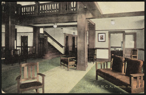 Lobby, Y.M.C.A., Pottsville, Pa.