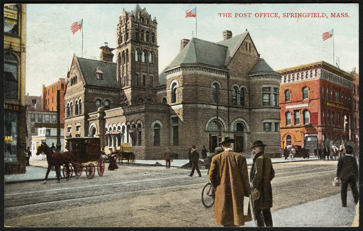 The Post Office, Springfield, Mass. Digital Commonwealth