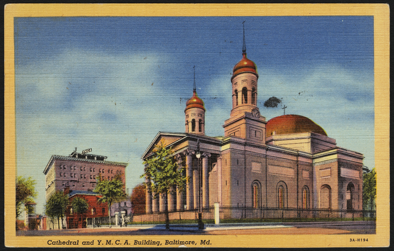 Cathedral and Y.M.C.A. building, Baltimore, MD