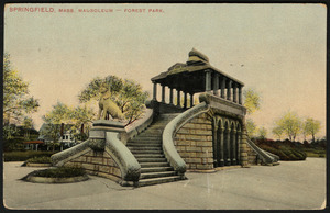 Springfield, Mass. Mausoleum - Forest Park