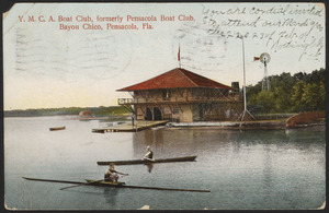 Y.M.C.A. Boat Club, formerly Pensacola Boat Club, Bayou Chico, Pensacola, Fla.