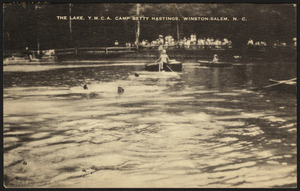The lake, Y.M.C.A. Camp Betty Hastings, Winston-Salem, N.C.