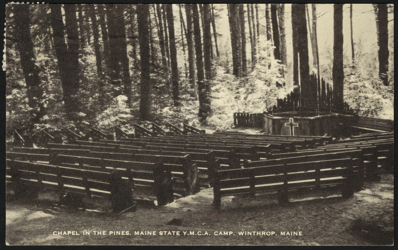 Chapel in the Pines, Maine State Y.M.C.A. Camp, Winthrop, Maine 