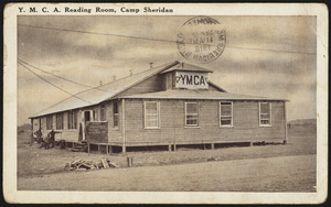 Y.M.C.A. reading room, Camp Sheridan