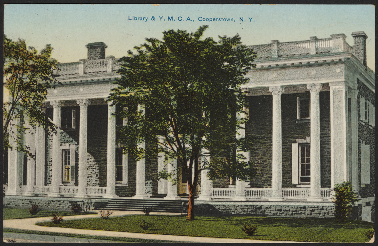 Library & Y.M.C.A, Cooperstown, N.Y. Digital Commonwealth