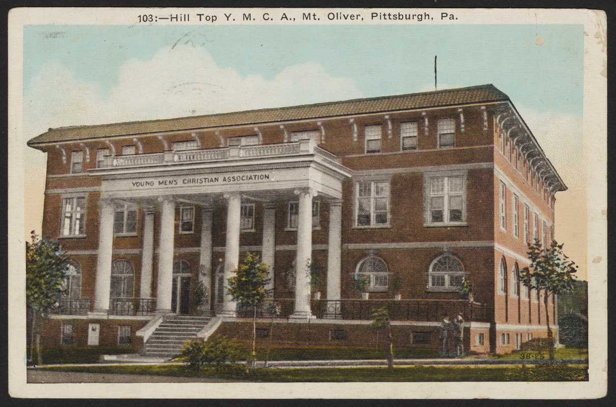 Hill Top Y.M.C.A., Mt. Oliver, Pittsburgh, Pa. Digital Commonwealth
