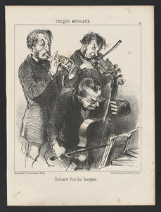 Orchestre d'un bal bourgeois