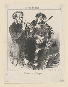 Orchestre d'un bal bourgeois