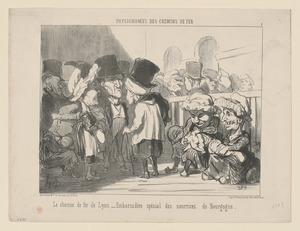 Le chemin der fer de Lyon - Embarcadère...