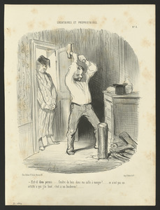 Est-il dieu permis, fendre du bois...