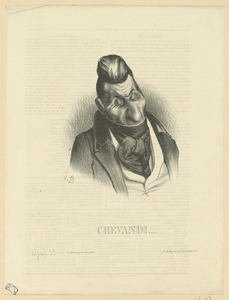 Chevandier de Valdrome, en buste