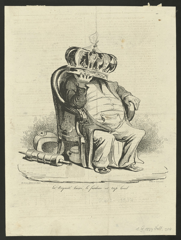 Tu sais pas quoi ?! on X: Le 14 novembre 1831, le caricaturiste Honoré  Daumier dessina le roi Louis-Philippe 1er se métamorphosant en poire, afin  de représenter la dégradation de sa popularité.