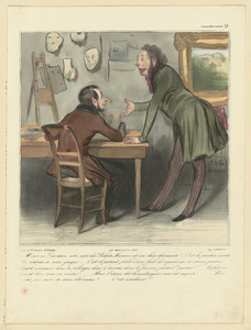 Monsieur Daumier, votre série...est...charmante...