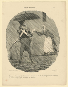 Monsiuer, Monsieur, v'la vot' mouchoir