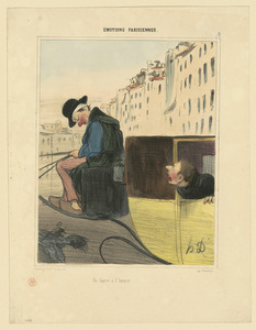 Un fiacre à l'heure