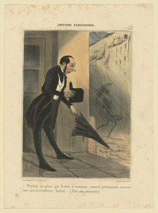 Nouveau parapluie par brèvet...