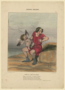 Hippolyte lardé par Cupidon