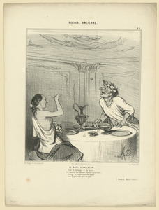 La mort d'Anacréon