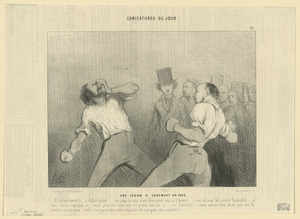 Une leçon d'agrément en 1843 (1844)