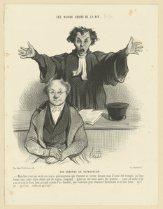 Une demande en séparation