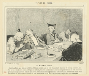 Les mandarins lettrés