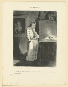 Femme de lettre humanitaire se livrant sur l'homme...
