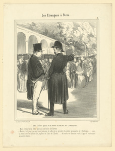 Une légère queue à la porte du Palais...