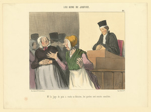 M. le juge de paix a rendu sa décision...