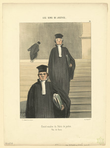 Grand escalier du Palais de Justice, vue de face