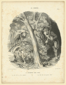 La rencontre sous bois