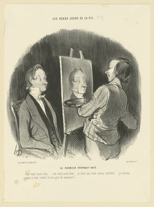 Le premier portrait payé