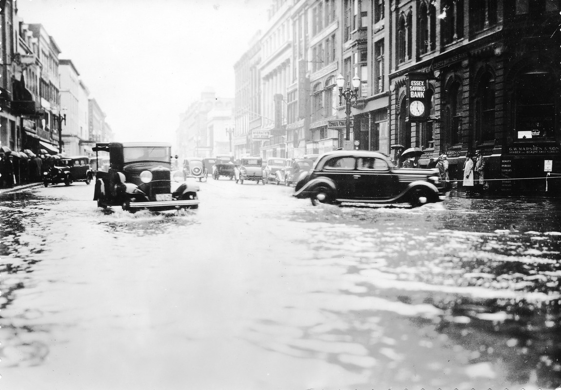 Essex Street flooded