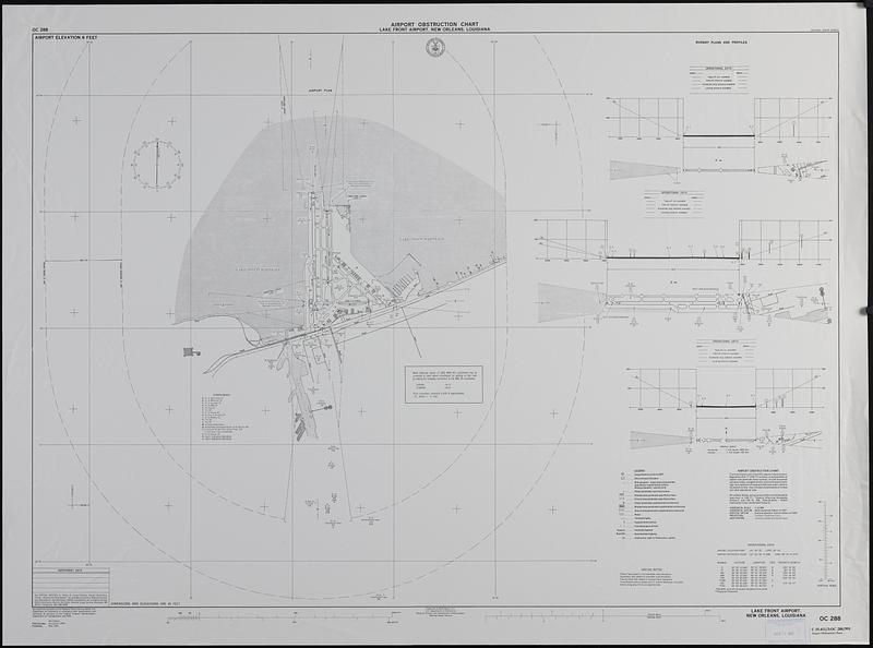 Airport obstruction chart