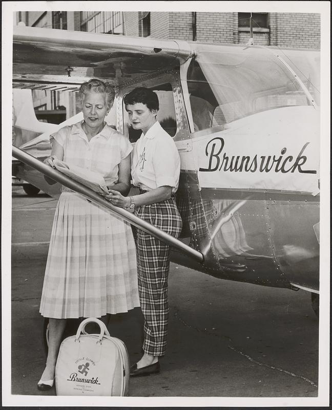 Brunswick star in air race