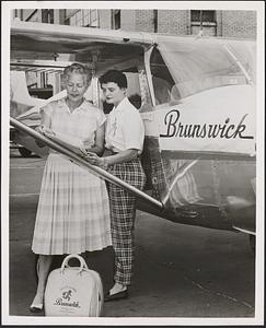 Brunswick star in air race