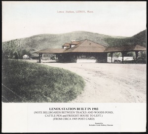 Lenox Station, built in 1903