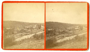 View of Skinnerville, Williamsburg, Mass., after the 1874 Mill River Disaster