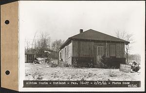 Albina Morin, house, Rutland, Mass., Feb. 25, 1944