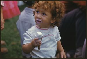 Child in field