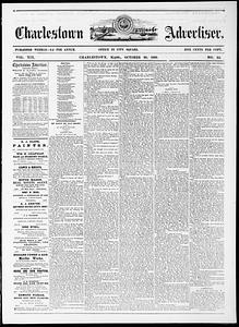 Charlestown Advertiser, October 30, 1869