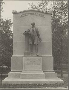 Wendell Phillips statue, Public Garden, Boston