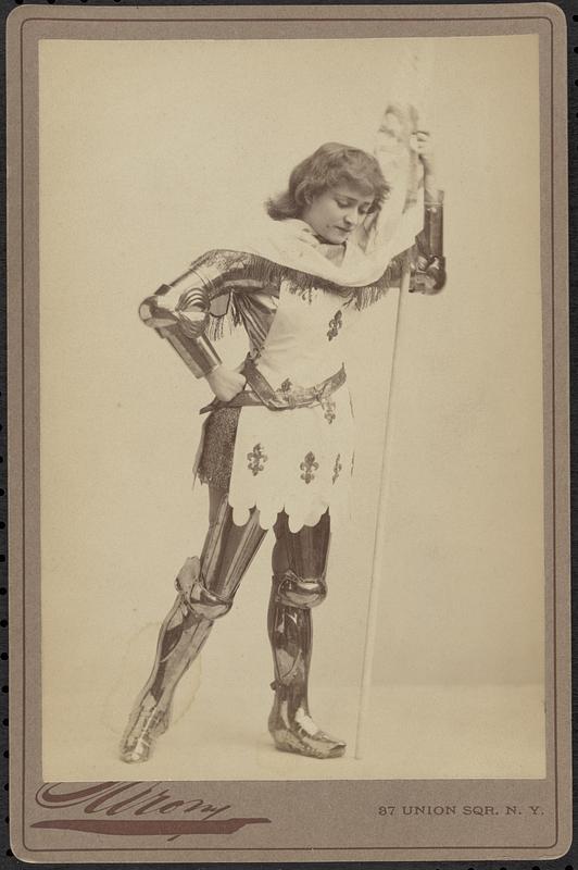 Margaret Mather as Joan of Arc