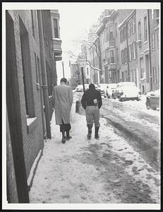 Pinckney St. Weather Snow