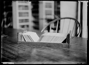 Catalogue room, Boston Public Library