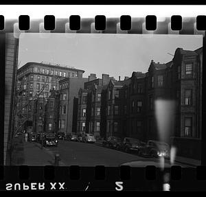 Marlborough Street, Boston, Massachusetts, between Massachusetts Avenue and Charlesgate East