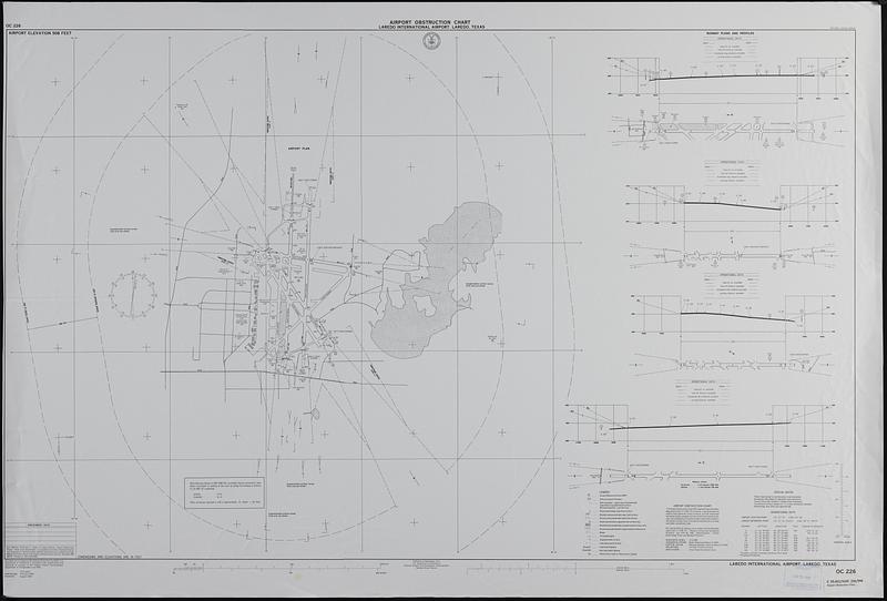 Airport obstruction chart