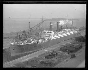 SS George Washington - South Boston drydock