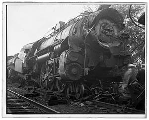 Train wreck Andover, Mass.