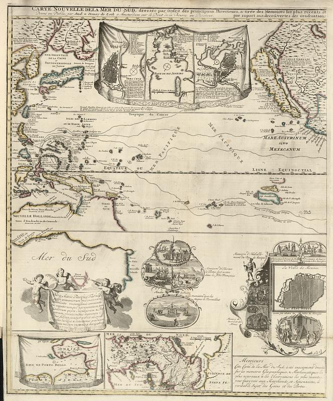 Carte Nouvelle Dela Mer du Sud